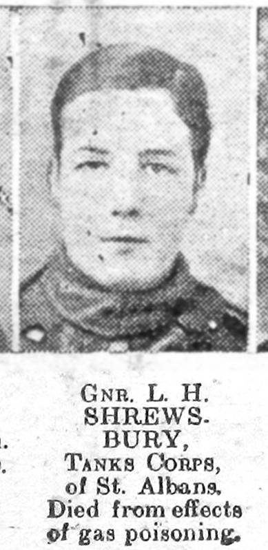 Harry Leslie (poss L H)  Shrewsbury