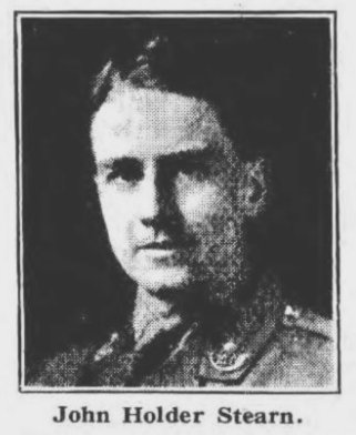 John Holder Stearn (DSO & Croix de Guerre)