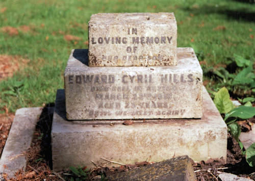 (Edward) Cyril Hills