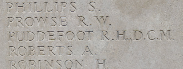 Reginald Henry Puddefoot (DCM)