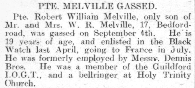 Robert William Melville