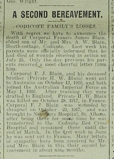Francis James Blain
